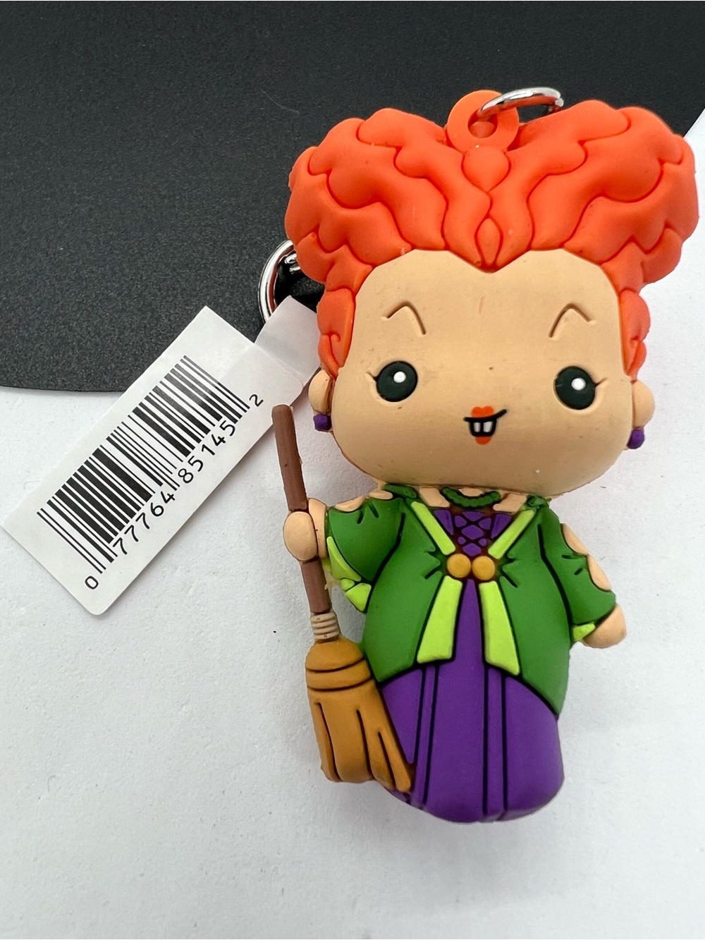 Disney Hocus Pocus Winifred Sanderson Bag Charm Keychain Figural Clip NWT